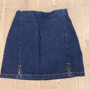 Brandy Melville Jean Skirt